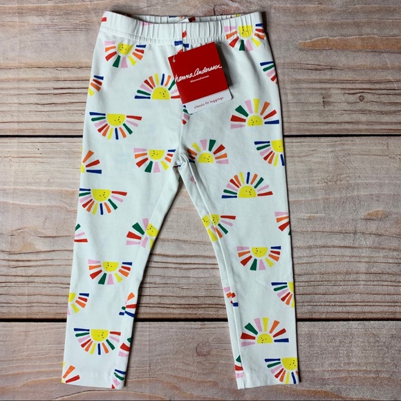 Hanna Andersson Other - NWT Hanna Andersson rainbow sunshine Leggings 110